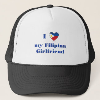 I Love My Filipino Girlfriend 1 Trucker Hat
