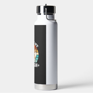 I Love My Finnegan Sheltie Retro Sunset Water Bottle
