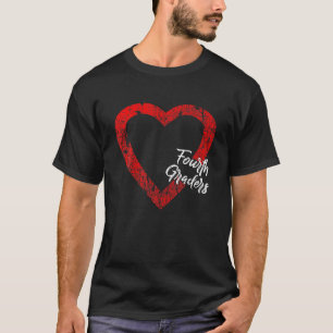 I Love My Fourth Graders T Shirt for 4th Grade Tea