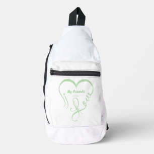 I Love My Friends - Cuddles Sling Bag