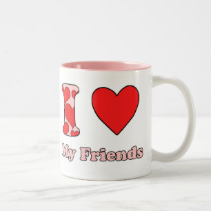 I love my Friends Two-Tone Coffee Mug