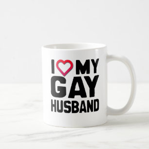 I LOVE MY GAY HUSBAND -.png Coffee Mug