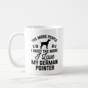 I Love My German Pointer Coffee Mug
