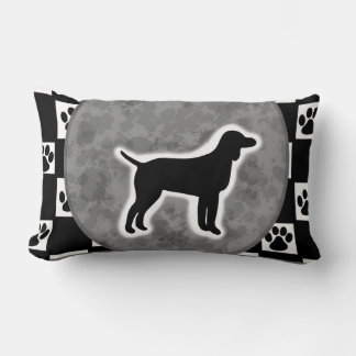 I Love My German Pointer Lumbar Cushion