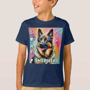 I love my German Shepherd T-Shirt