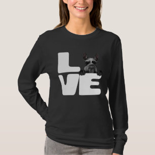 I Love My Giant Schnauzer Dog T-Shirt
