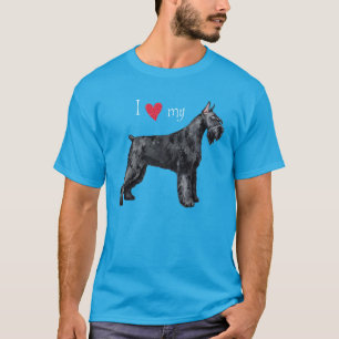 I Love my Giant Schnauzer T-Shirt