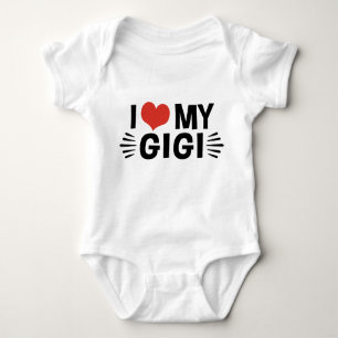 I Love My Gigi Baby Bodysuit