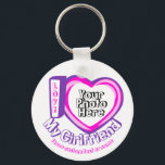 I love My Girlfriend Birthday Key Ring<br><div class="desc">I love My Girlfriend Birthday</div>