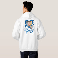 I love my Girlfriend Blue photo front and back