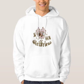 I Love My Girlfriend - Brown - DingusDesign Hoodie