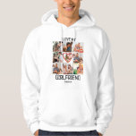 I love My Girlfriend Custom 9 Photo Collage Hoodie<br><div class="desc">I love my Girlfriend Custom Valentines day 9 Photo Collage. Personalise this unique valentines day design template with 9 photos and name. Perfect for any occasion like anniversaries, birthday etc. I love my girlfriend, couple valentine, personalised gift for boyfriend, custom heart, I heart my girlfriend, Custom photo collage I love...</div>
