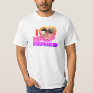 I Love My Girlfriend Custom Personalised Shirt