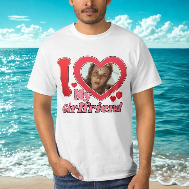 I Love My Girlfriend Custom T-Shirt (Creator Uploaded)