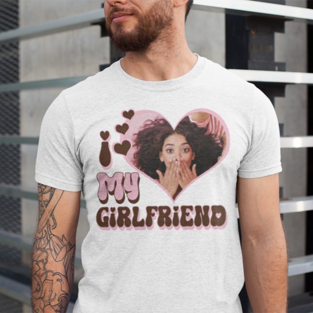 I Love My Girlfriend Custom T-Shirt (Creator Uploaded)