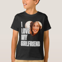 I Love My Girlfriend Heart Photo Boyfriend Gift