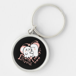 i love my girlfriend key ring