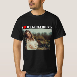 I Love My Girlfriend Personalised T-Shirt