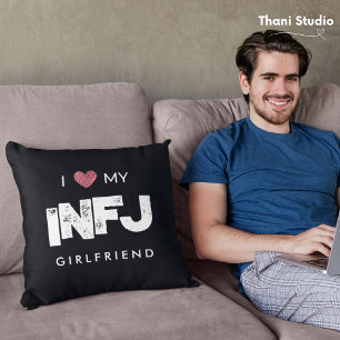 I Love My Girlfriend Personality Traits Valentine Cushion