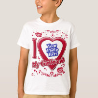 I Love My Girlfriend Photo Red Hearts