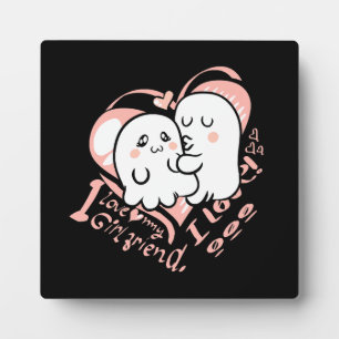 i love my girlfriend plaque