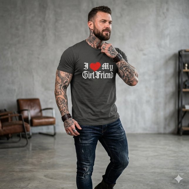 I love my Girlfriend tshirt (I love my Girlfriend tshirt)