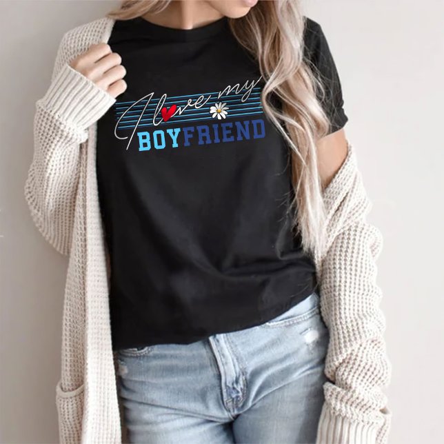 I Love My Girlfriend Tshirt, Valentine's Day T-Shirt (Creator Uploaded)
