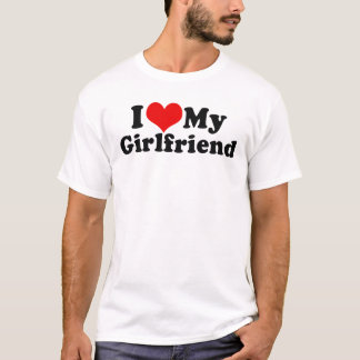 I Love My Girlfriend Valentine's Day T-Shirt
