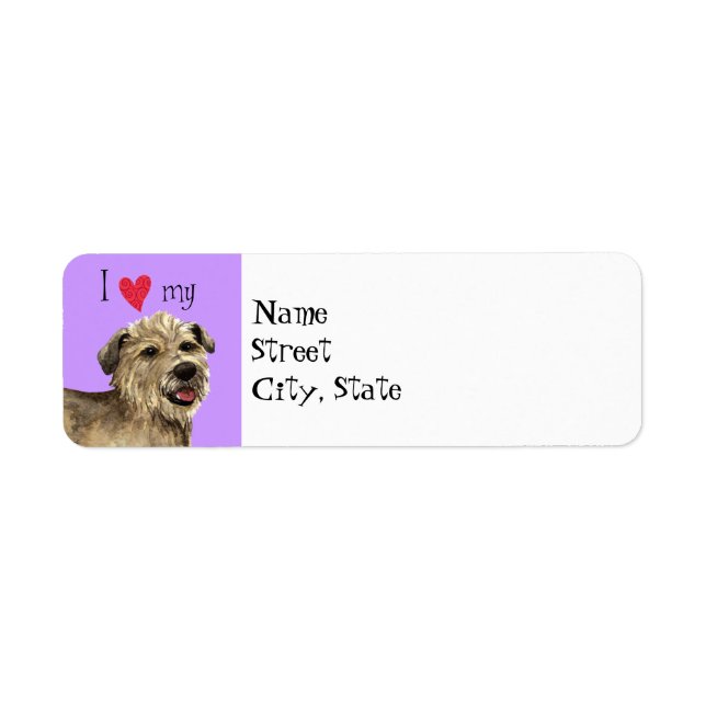 I Love my Glen of Imaal Terrier (Front)