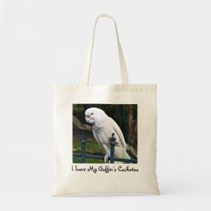 I Love My Goffin's Cockatoo (Tanimbar Corella) Tote Bag