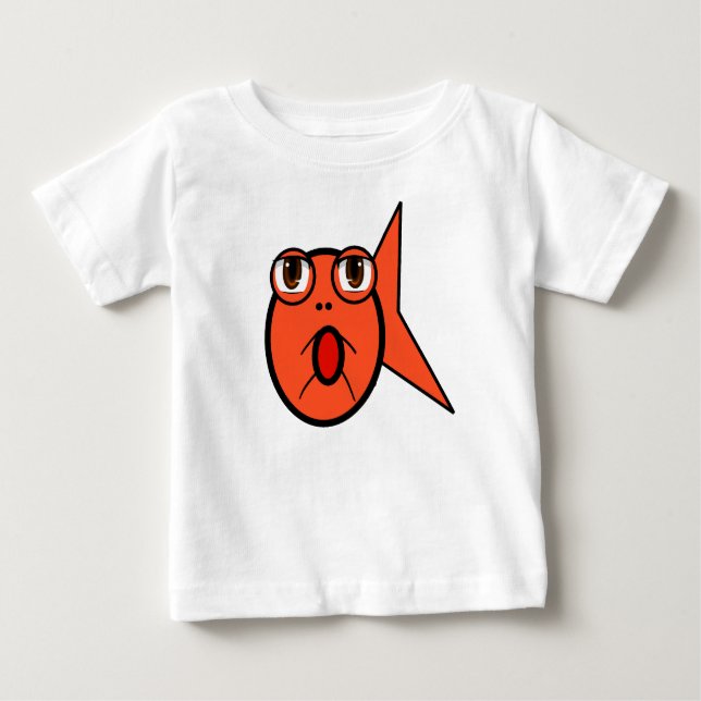 I love my Gold Fish Baby T-Shirt (Front)