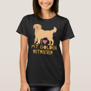 I Love My Golden Retriever 195 T-Shirt