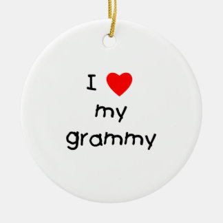 I Love My Grammy Ceramic Tree Decoration