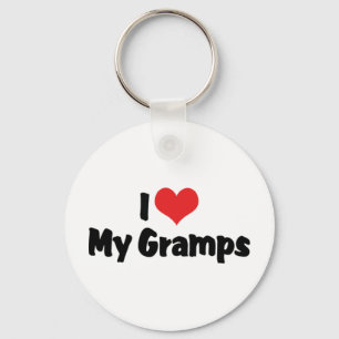 I Love My Gramps Keychain