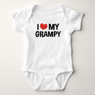 I Love My Grampy Baby Bodysuit