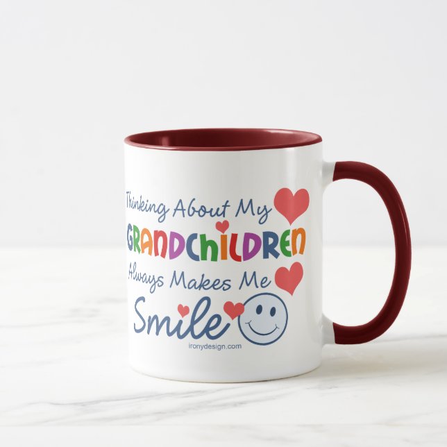 I Love My Grandchildren Mug (Right)
