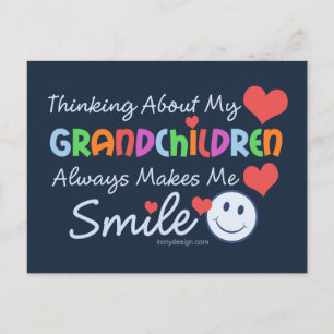 I Love My Grandchildren Postcard