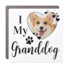I Love My Granddog Personalised Dog Pet Photo