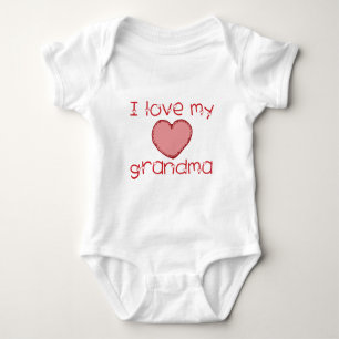 I love my grandma baby bodysuit
