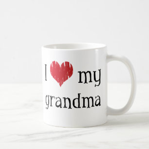 I love my grandma coffee mug