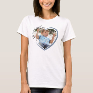 I Love My Grandma Heart Photo T-Shirt
