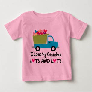I Love My Grandma Kids Gift Baby T-Shirt
