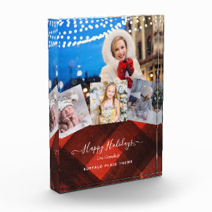 I Love My GRANDMA - PHOTO COLLAGE Grandparent Gift Block