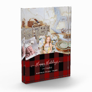 I Love My GRANDMA - PHOTO COLLAGE Grandparent Gift Block