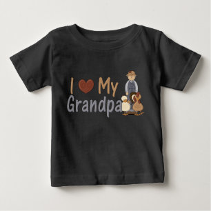 I Love My Grandpa (farmer) Infant Creeper