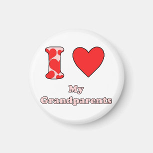 I love my grandparents magnet