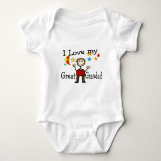 I Love My Great Grandad Baby Bodysuit