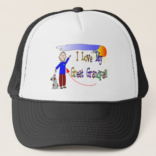 I love my Great Grandpa Trucker Hat