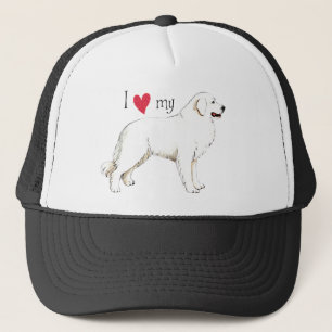 I Love my Great Pyrenees Trucker Hat