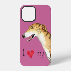 I Love my Greyhound iPhone 12 Case